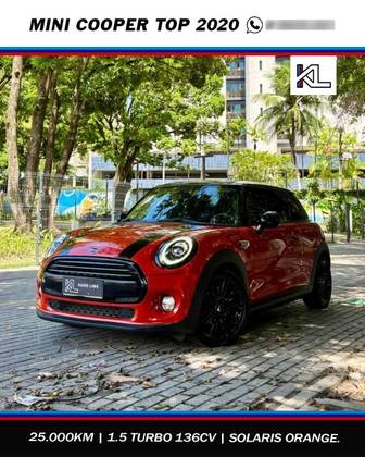 MINI COOPER 1.5 12V TWINPOWER GASOLINA TOP 2P STEPTRONIC